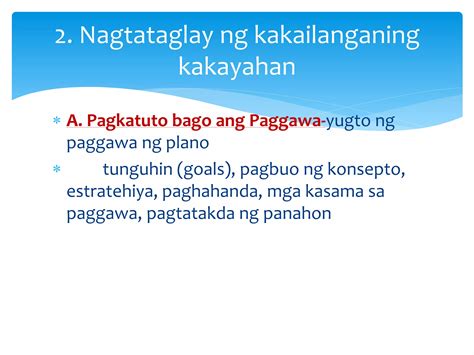 Es P 9 Modyul 10 Kagalingan Sa Paggawa Ppt