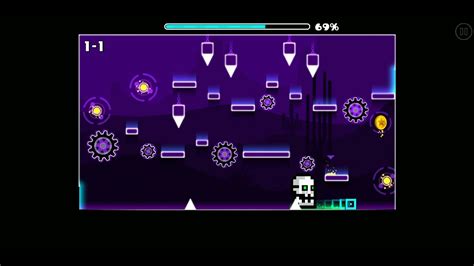 Geometry Dash Press Start Full Gameplay Youtube