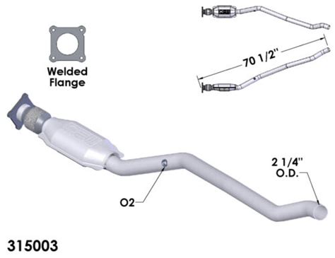 Catalytic Converter For 2000 Plymouth Grand Voyager 3 3L V6 GAS OHV EBay