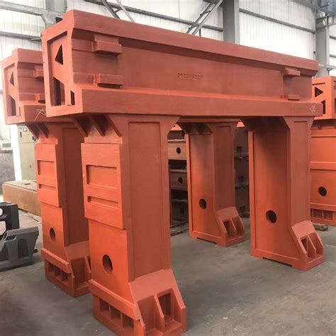 CNC Milling Ductile Iron Machine Vertical Stands Column Casting China