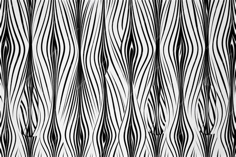 Premium Ai Image Seamless Teardrop Ogee Pinstripe Pattern Generative Ai