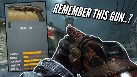 I Forgot About This Shotgun From Black Ops 1 STAKEOUT YouTube