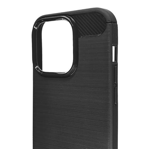 Husa Silkase Pentru Apple Iphone Pro Silicon Carbon Culoare Negru