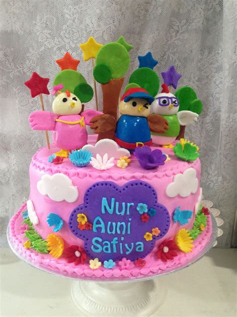 Ninie Cakes House Didi And Friends Fondant Birthday Cake