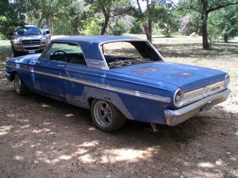 1964 Fairlane 500 2 Door Coupe Hardtop Bucket Seats 289 V8 Auto Trans