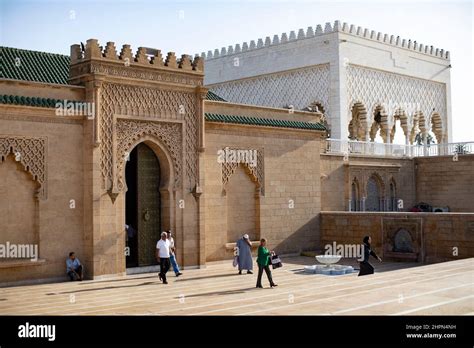 Al-Hassan Mosque - Rabat, Morocco Stock Photo - Alamy