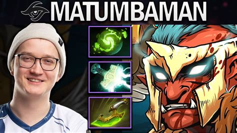 SECRET MATUMBAMAN TROLL WARLORD WITH 23 KILLS DOTA 2 7 28 GAMEPLAY