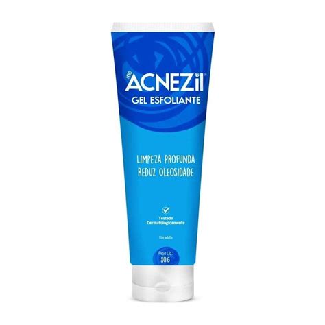 Gel Esfoliante Antioleosidade Cravos E Espinhas Acnezil G Shopee Brasil