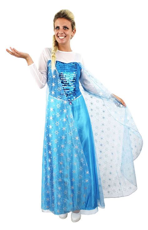 Snow Princess Costume For Adults