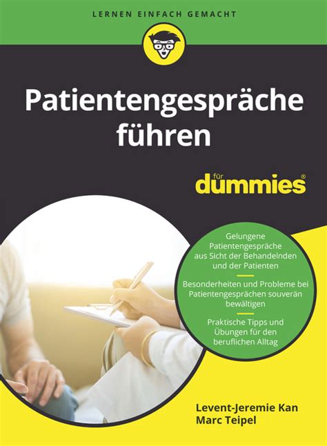 Patientengespr Che F Hren F R Dummies Von Marc Teipel Isbn