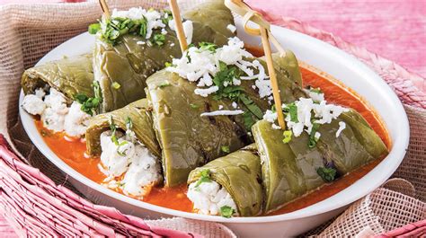 Nopales rellenos de requesón