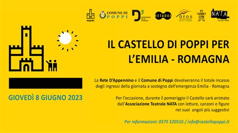 Il Castello Di Poppi Per L Emilia Romagna Casentino