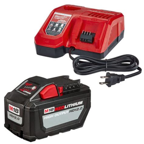 Milwaukee M Redlithium High Output Battery Off