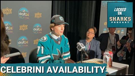 Macklin Celebrini S First Media Availability As A San Jose Shark YouTube