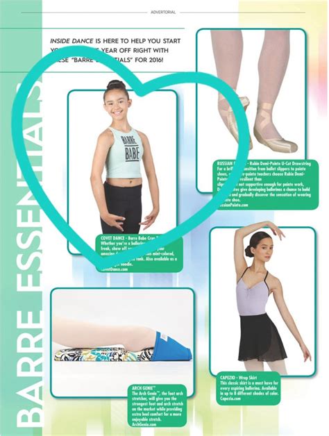 Inside Dance Magazines Barre Essentials Covet Dance