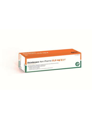 Diclofenaco Kern Pharma 11 6 Mg G Gel Cutaneo 1 Tubo 100 G