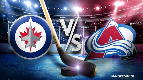 NHL Odds Jets Avalanche Prediction Pick How To Watch