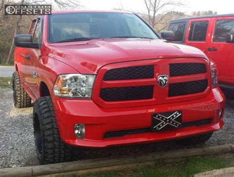 2015 Ram 1500 Fuel Hostage Hell Bent Steel Leveling Kit Custom Offsets