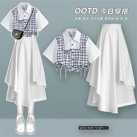 Preppy Style Suit 2023 New Style Female Irregular Skirt Two Piece Suit