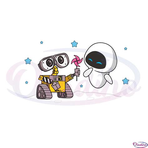 Disney Wall E And Eve Disney Couple Svg Graphic Designs Files Oladino