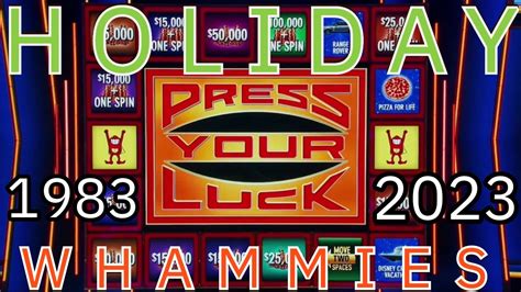 Press Your Luck Holiday Mashup Whammies 1983 2023 YouTube