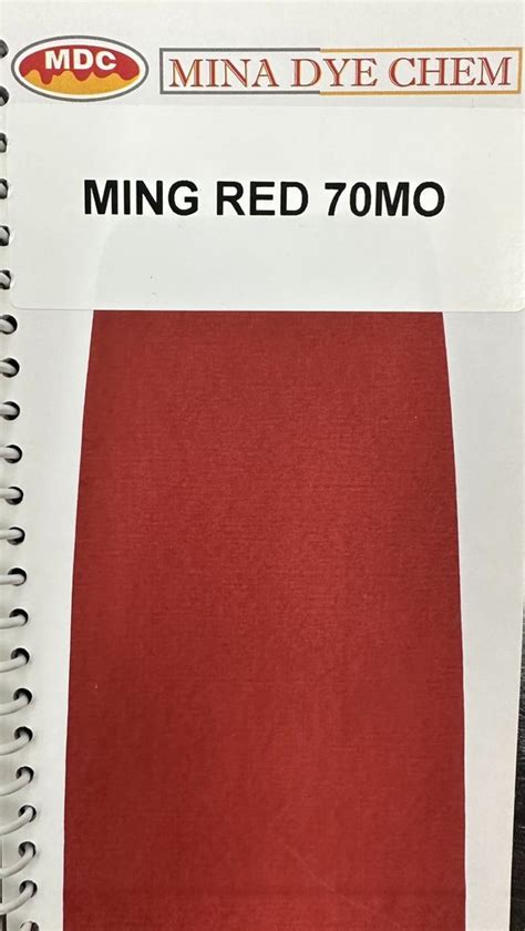 Ming Red Mo Exterior Pigment Paste Kg Kg Kg At Rs Kg