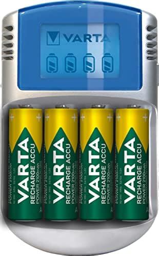 Varta Caricabatterie Lcd Per Aa Aaa Con Batterie Aa Mah