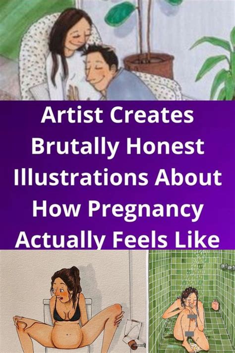 Artist Creates Brutally Honest Illustrations About How Pregnancy