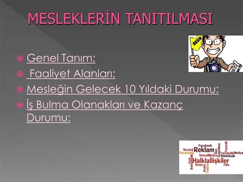 PPT MESLEK SEÇİMİ PowerPoint Presentation free download ID 2015335