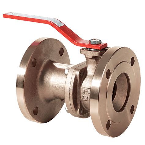 Flanged Bronze Ball Valve