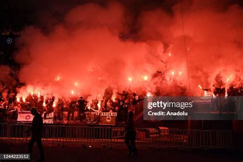 Maccabi Haifa Fans Photos And Premium High Res Pictures Getty Images