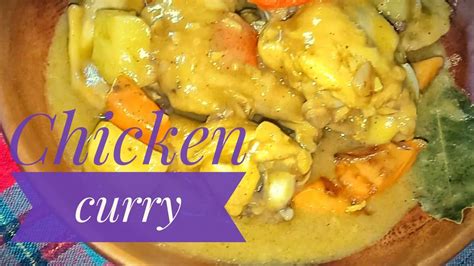 Filipino Style Creamy Chicken Curry Quick And Easy To Cook