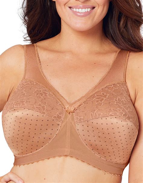 Glamorise Magic Lift Full Figure Soft Cup Support Bra Cappuccino G 1