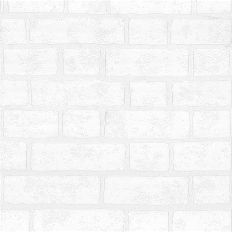 I Love Wallpaper Paintable White Brick Effect Wallpaper I Love