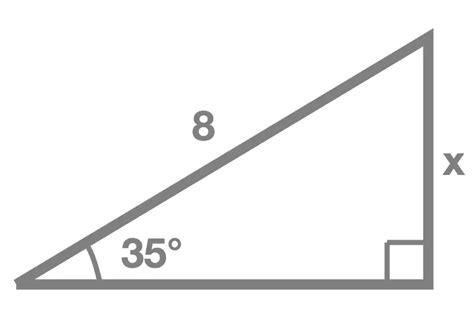 Trigonometry Questions Missing Sides