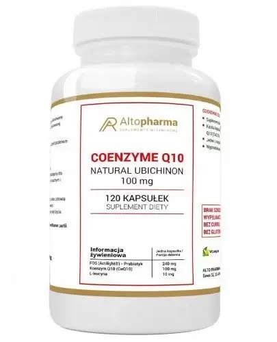 Altopharma Coenzyme Q Mg Koenzym Q L Leucyna Prebiotyk