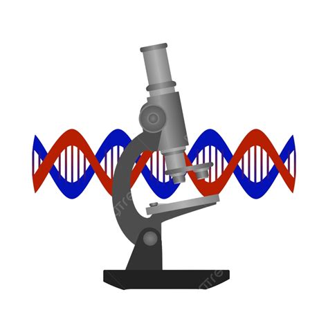 Dna Code Vector Hd PNG Images, Microscope Magnification Code Dna Line ...