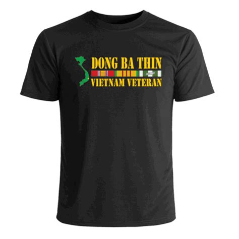 dong ba thin vietnam veteran  shirt vietnam veteran duty station