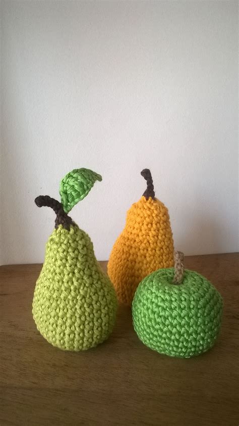 frutas crochet Croché