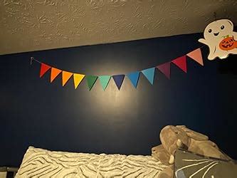 Amazon LOVENJOY 2 Assembled Rainbow Banners Felt Bunting