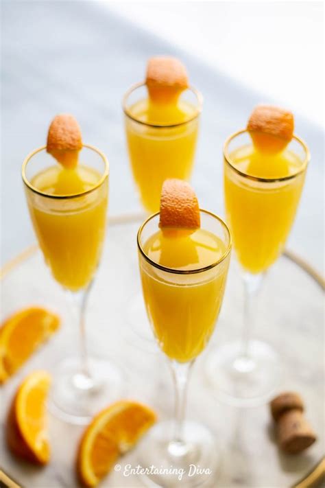 Classic Mimosa Recipe With A Non Alcoholic Option