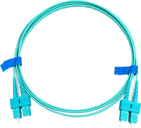 Оптический патч-корд CMS SC/UPC-SC/UPC MM (G50-OM3) 10 м Duplex 2 мм ...