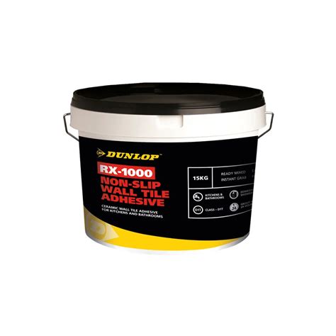 Dunlop Rx 1000 Non Slip Wall Tile Adhesive 15kg