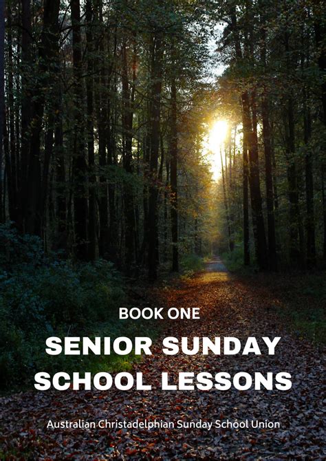 Senior Sunday School Lessons Yr 1 15 Years Australian