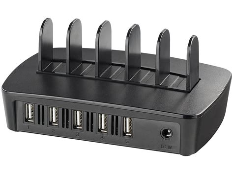 Revolt Multi Ladestationen Port Usb Profi Ladestation Mit Smart