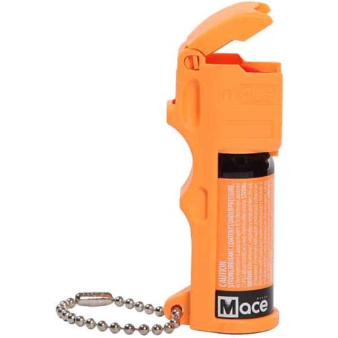 Mace® Pocket Model Pepper Spray Neon Orange Safety Technology