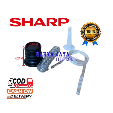 Jual 1 Set Seal Karet Pembuangan Mesin Cuci Sharp 2 Tabung Shopee