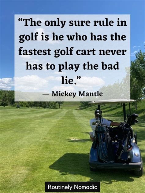 Un Fore Gettablely Funny Golf Quotes Routinely Shares