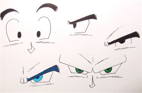 Goku's eyes Dragon Ball Z by creazerty on DeviantArt