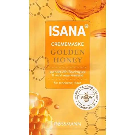 Isana Golden Honey Crememaske Kremowa Maseczka Do Twarzy Cena